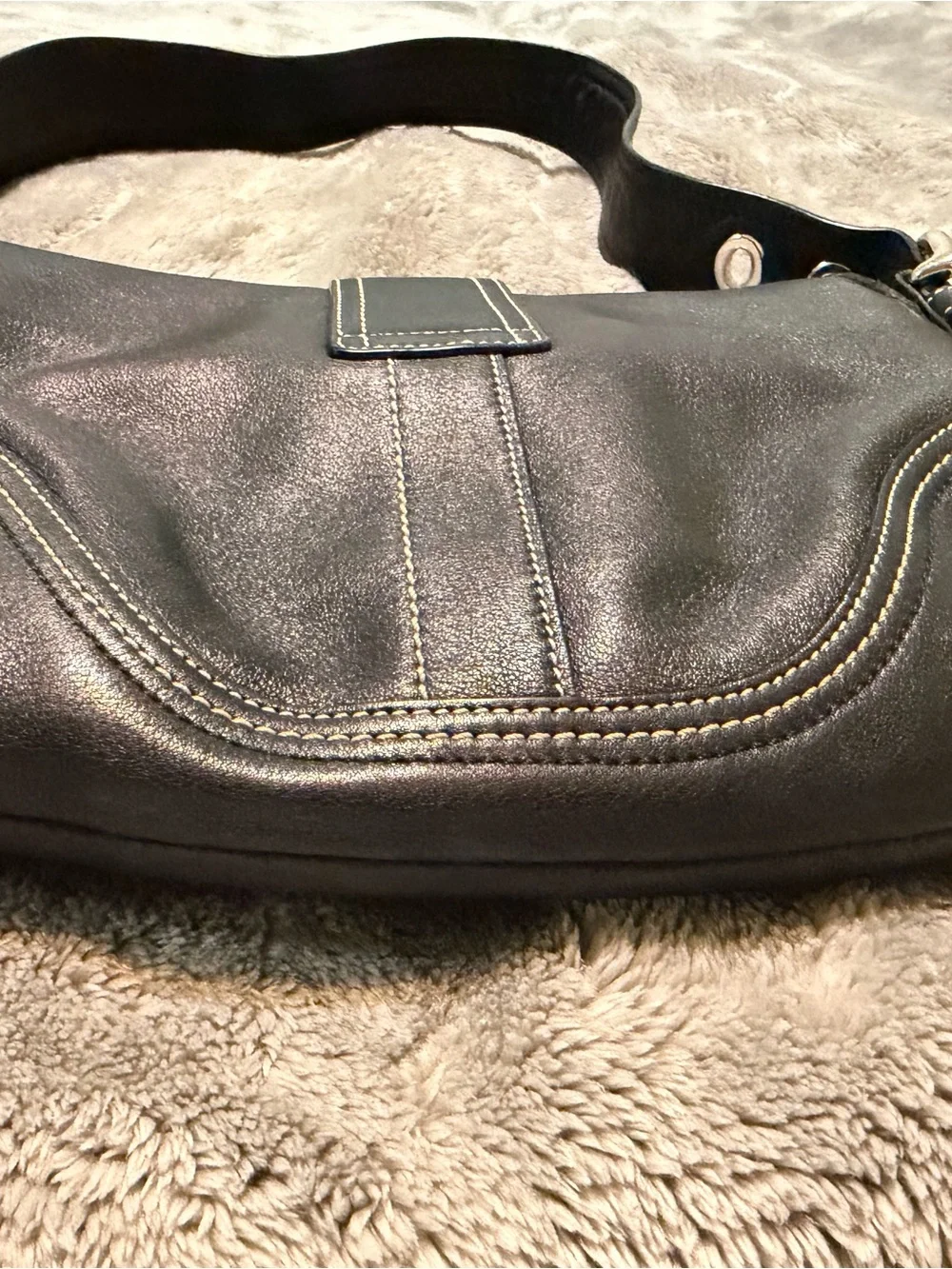 Coach vintage leather mini soho soho